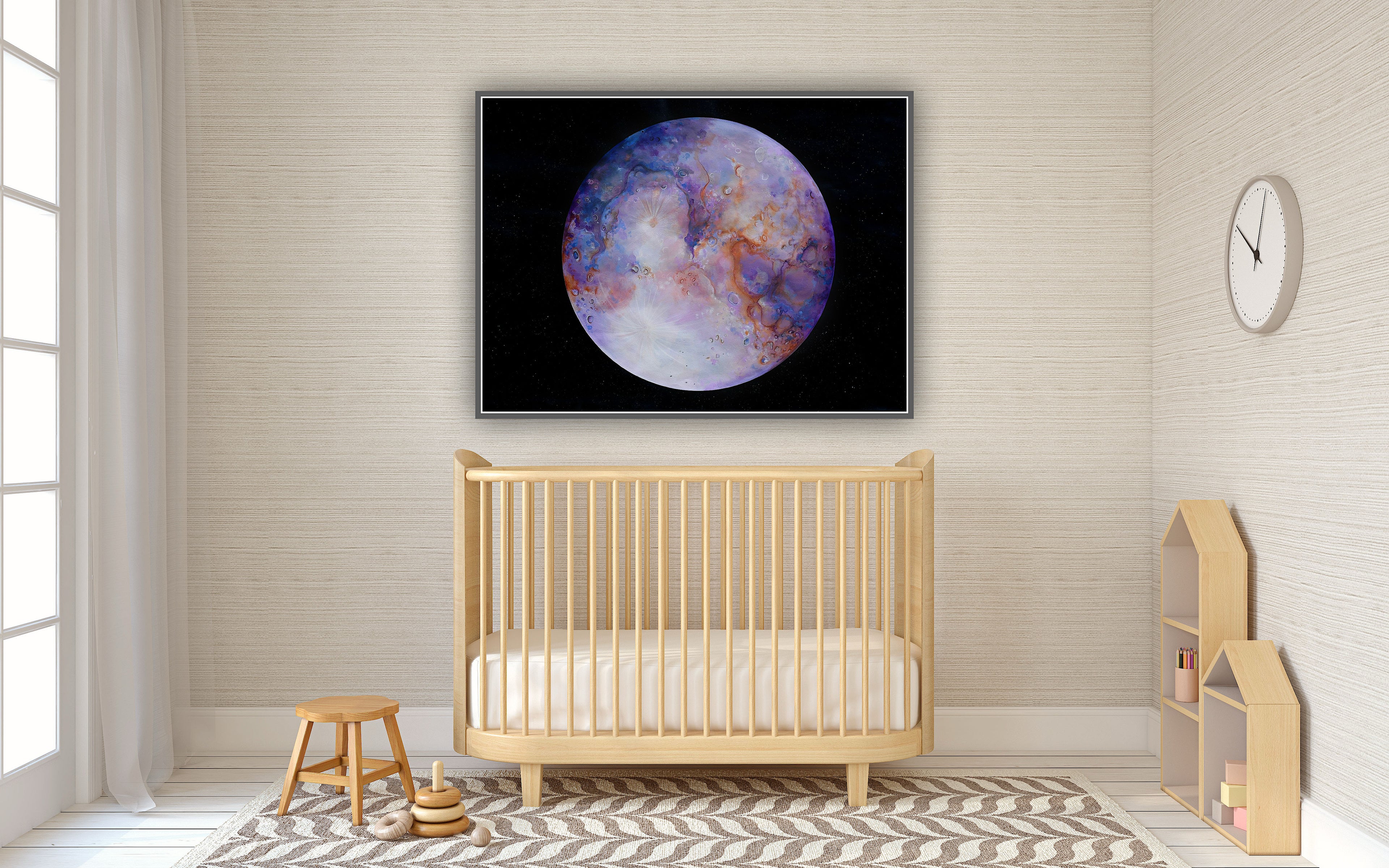 Decor cosmic – print artistic de colecție, ideal pentru interioare moderne