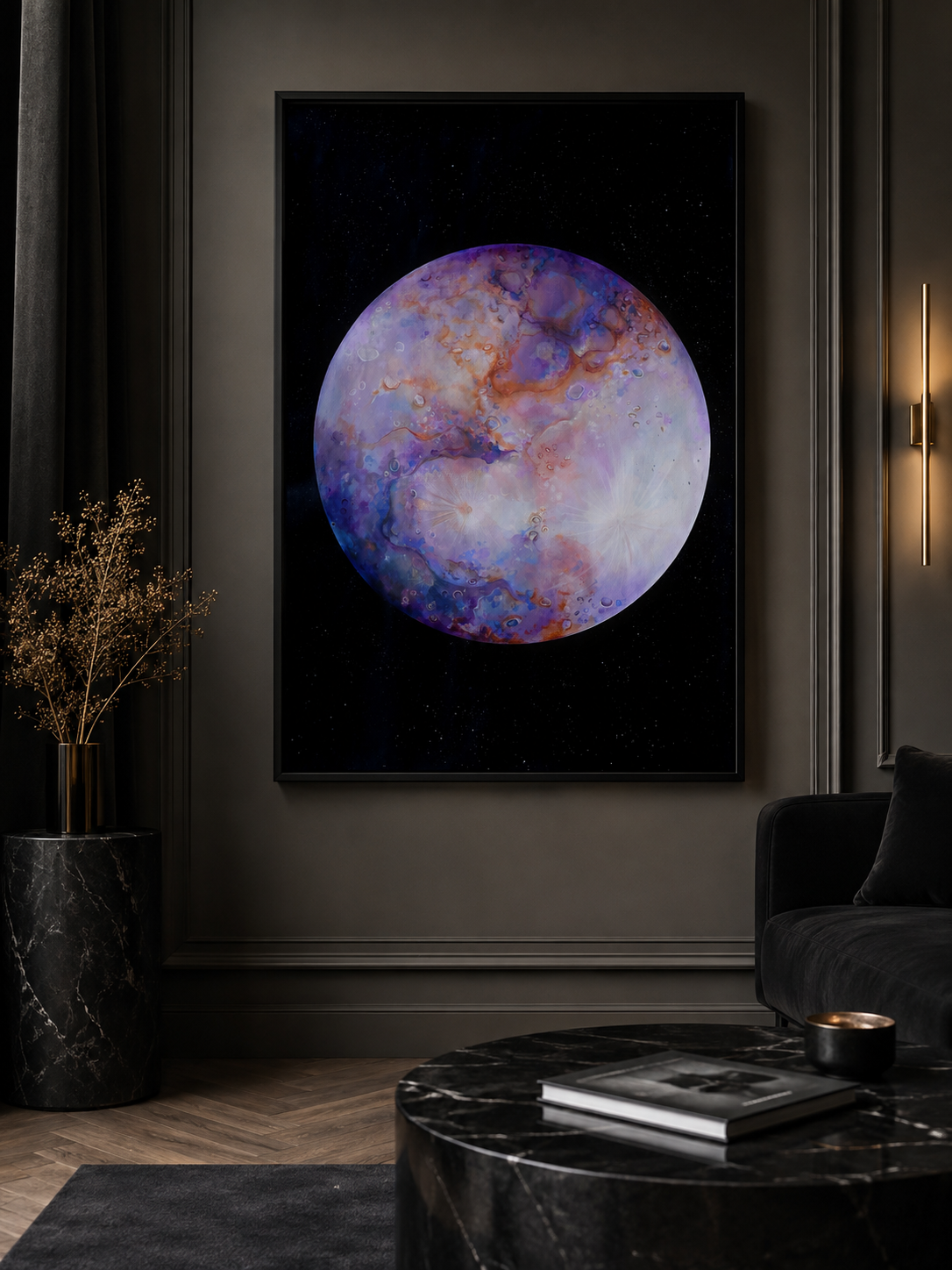 Print artistic cu tematica spatiala. perfect pentru orice spatiu din casa sau biroul tau.
