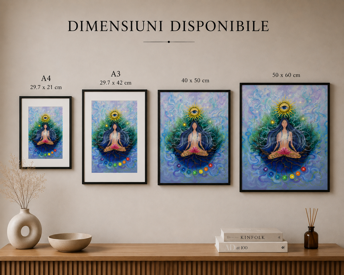 dimensiuni print decor perete